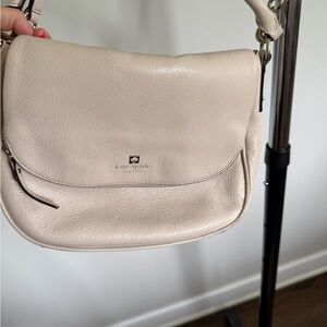 Kate Spade Cream Leather Shoulder Bag